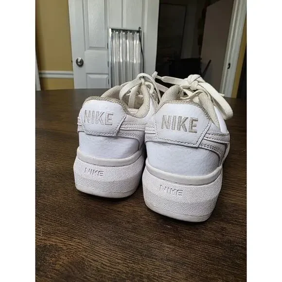 Nike Air Force One AF1 Low Triple White Sneaker Women’s 314192-117 Size 8 - Picture 10 of 16